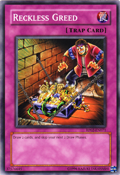 Reckless Greed [RP02-EN071] Common Yu-Gi-Oh!