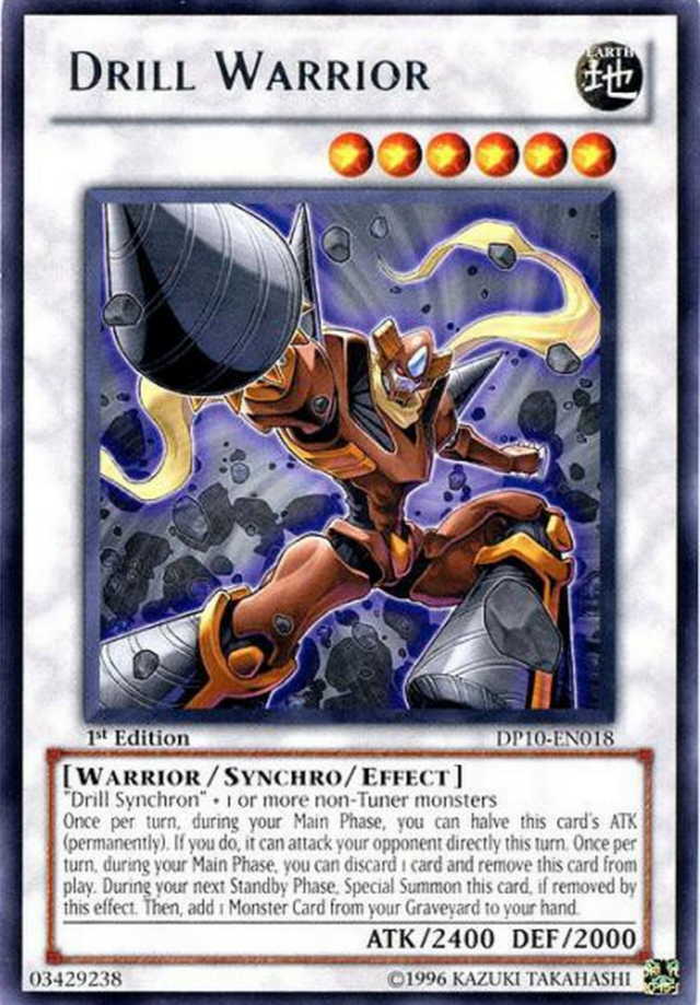 Drill Warrior [DP10-EN018] Rare Yu-Gi-Oh!