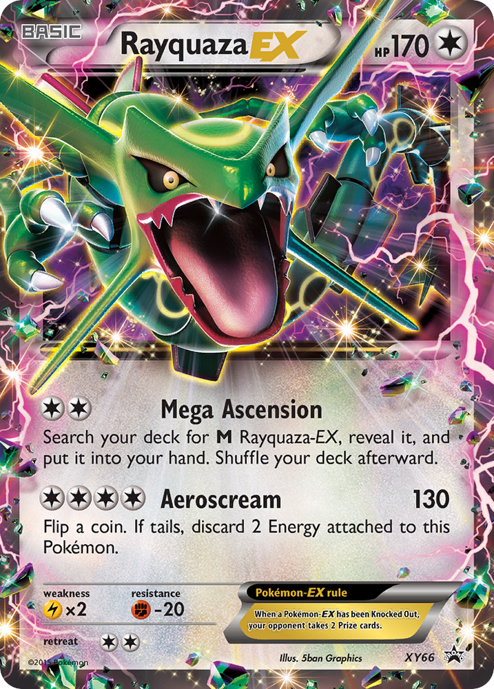 Rayquaza EX (XY66) [XY: Black Star Promos] Pokémon
