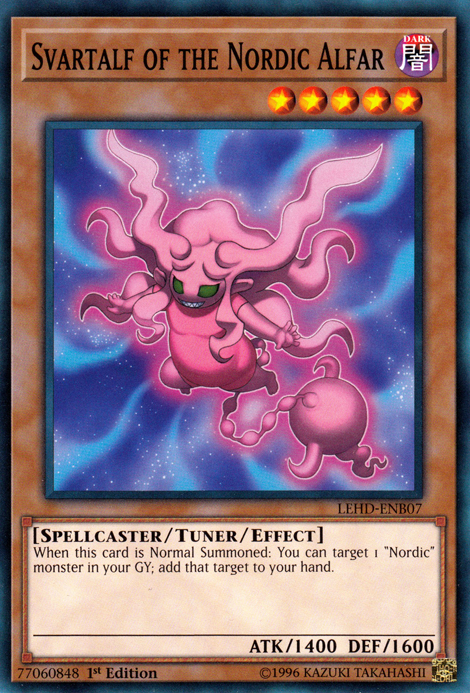 Svartalf of the Nordic Alfar [LEHD-ENB07] Common Yu-Gi-Oh!