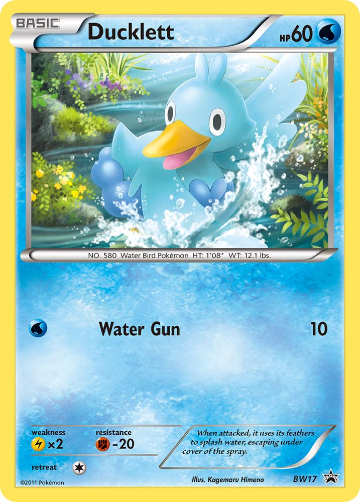 Ducklett (BW17) [Black & White: Black Star Promos] Pokémon