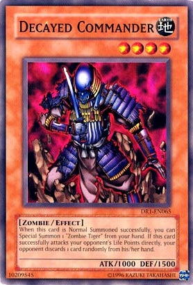 Decayed Commander [DR1-EN065] Common Yu-Gi-Oh!