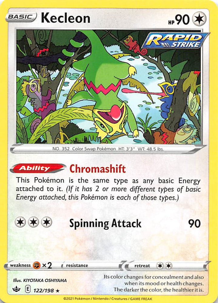 Kecleon (122/198) [Sword & Shield: Chilling Reign] Pokémon