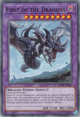 First of the Dragons [DEM4-EN007] Common Yu-Gi-Oh!
