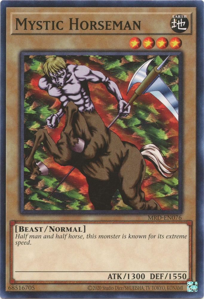 Mystic Horseman (25th Anniversary) [MRD-EN076] Common Yu-Gi-Oh!