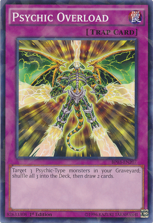 Psychic Overload [BP03-EN207] Shatterfoil Rare Yu-Gi-Oh!