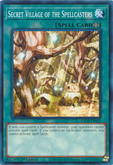 Secret Village of the Spellcasters [SDCH-EN022] Common Yu-Gi-Oh!