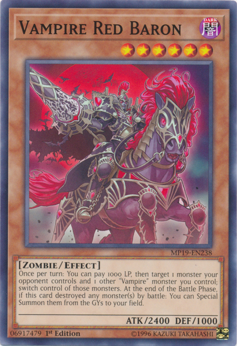 Vampire Red Baron [MP19-EN238] Common Yu-Gi-Oh!
