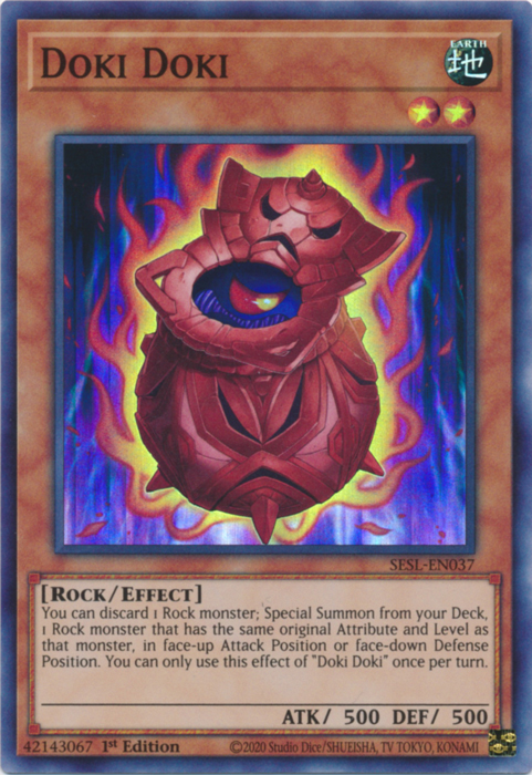 Doki Doki [SESL-EN037] Super Rare Yu-Gi-Oh!