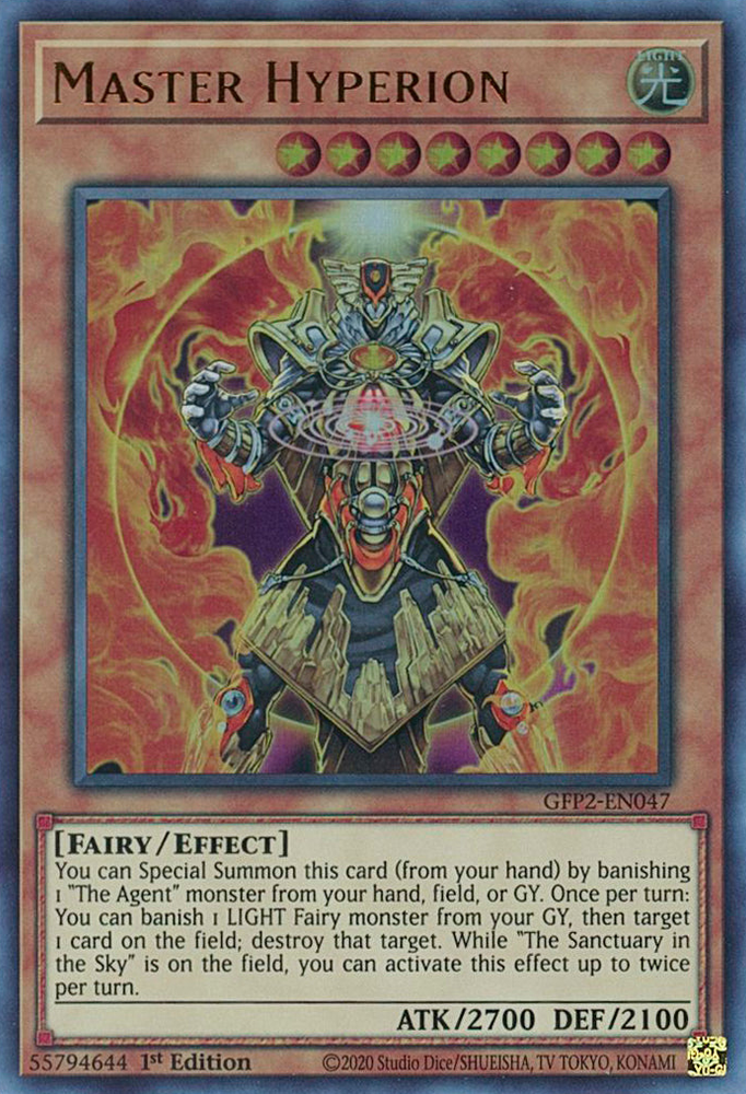 Master Hyperion [GFP2-EN047] Ultra Rare Yu-Gi-Oh!