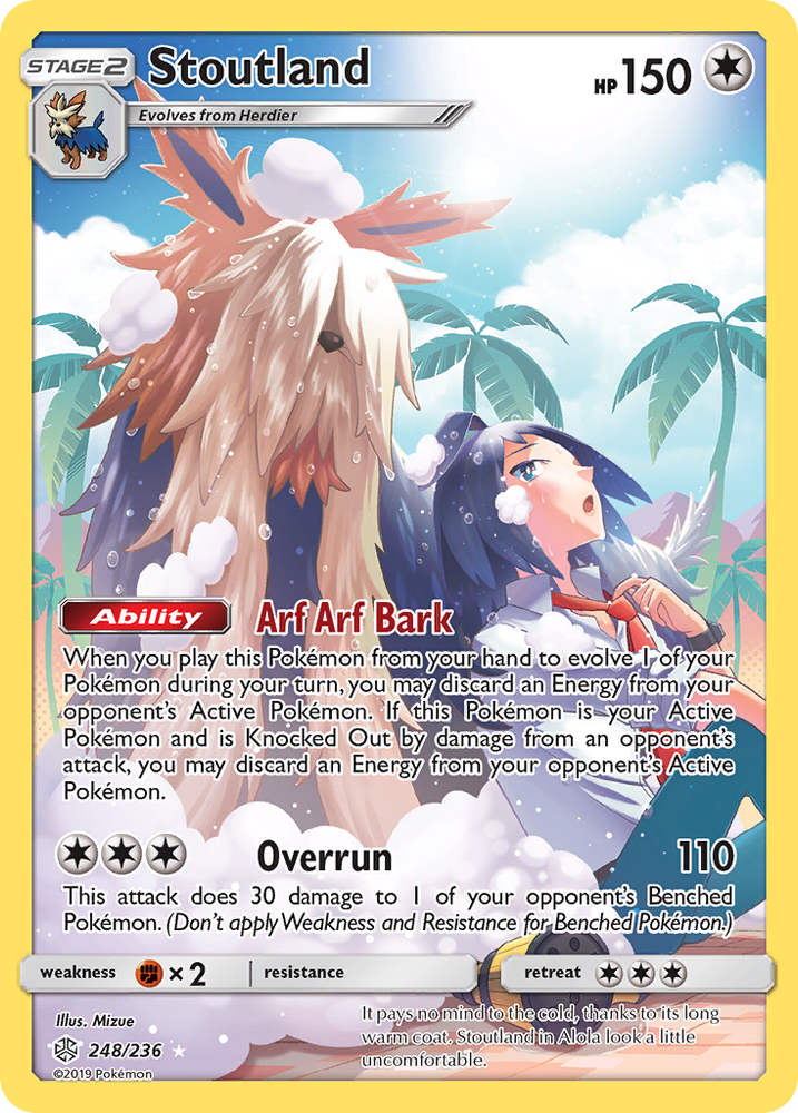 Stoutland (248/236) [Sun & Moon: Cosmic Eclipse] Pokémon