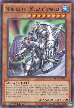 Mobius the Mega Monarch [SP15-EN009] Shatterfoil Rare Yu-Gi-Oh!