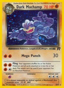 Dark Machamp (10/82) [Team Rocket Unlimited] Pokémon