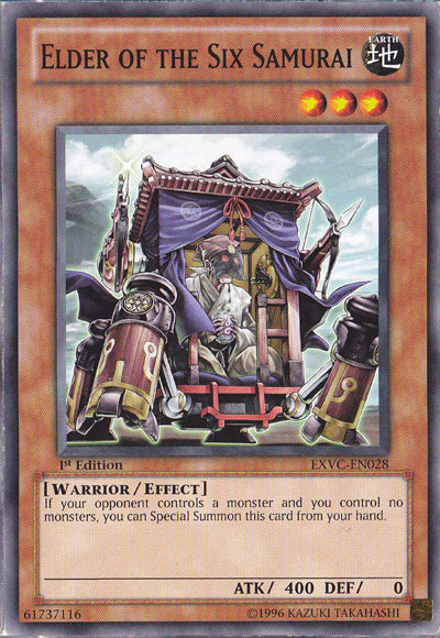 Elder of the Six Samurai [EXVC-EN028] Common Yu-Gi-Oh!