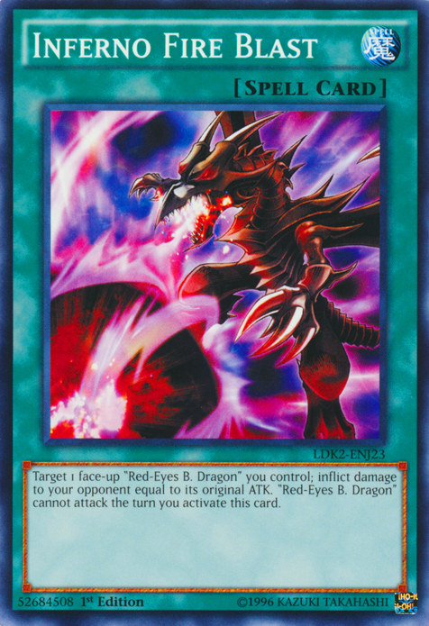 Inferno Fire Blast [LDK2-ENJ23] Common Yu-Gi-Oh!