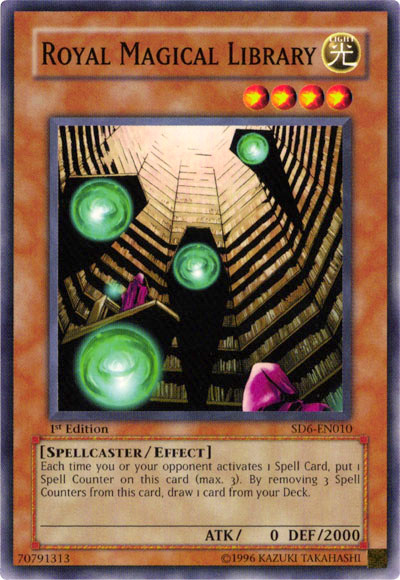 Royal Magical Library [SD6-EN010] Common Yu-Gi-Oh!