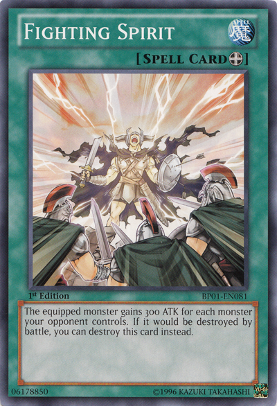 Fighting Spirit [BP01-EN081] Common Yu-Gi-Oh!