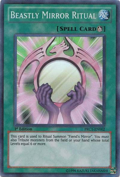 Beastly Mirror Ritual [PRC1-EN002] Super Rare Yu-Gi-Oh!