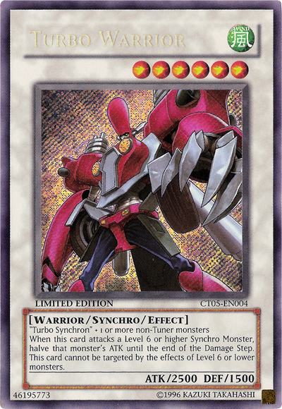 Turbo Warrior [CT05-EN004] Secret Rare Yu-Gi-Oh!