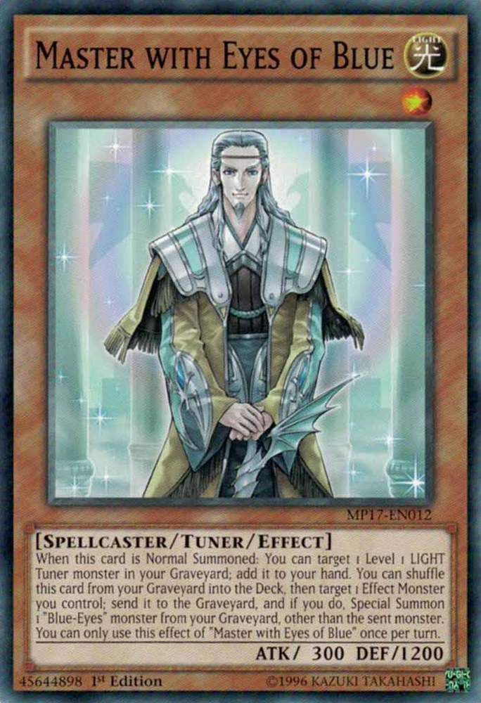 Master with Eyes of Blue [MP17-EN012] Common Yu-Gi-Oh!