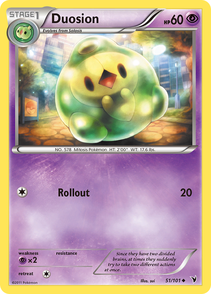 Duosion (51/101) [Black & White: Noble Victories] Pokémon