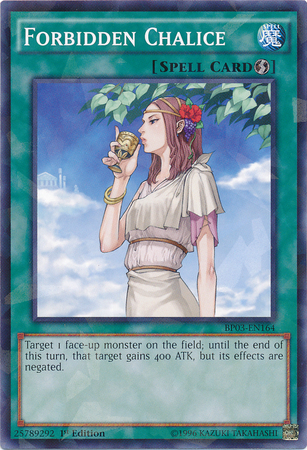 Forbidden Chalice [BP03-EN164] Shatterfoil Rare Yu-Gi-Oh!
