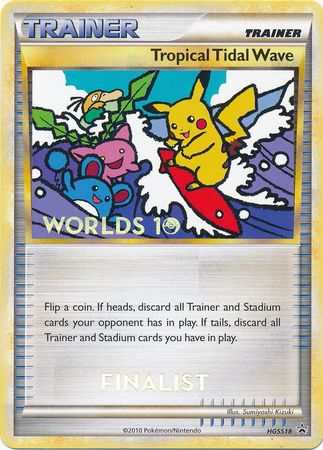 Tropical Tidal Wave (HGSS18) (Finalist) [HeartGold & SoulSilver: Black Star Promos] Pokémon