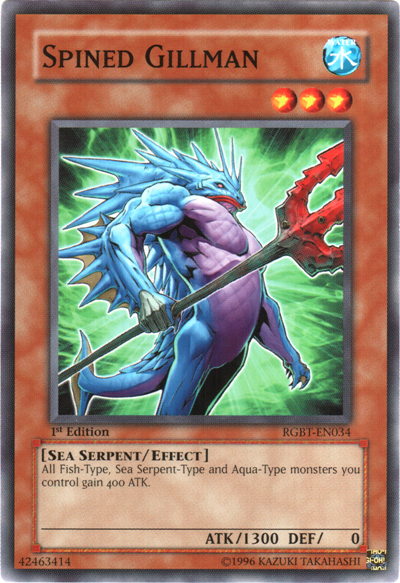 Spined Gillman [RGBT-EN034] Common Yu-Gi-Oh!