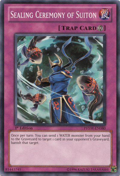 Sealing Ceremony of Suiton [PHSW-EN080] Common Yu-Gi-Oh!