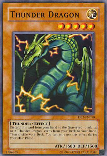 Thunder Dragon [DB2-EN058] Common Yu-Gi-Oh!