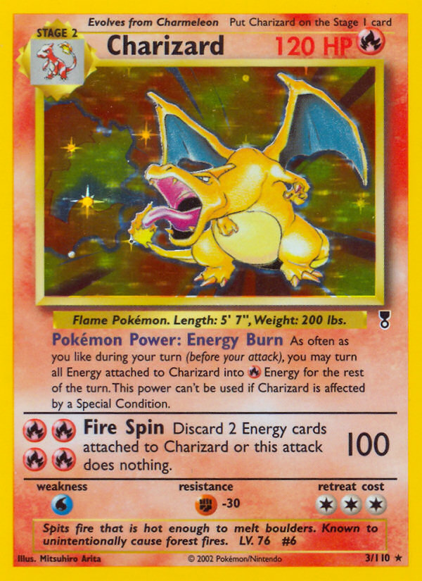 Charizard (3/110) (Theme Deck Exclusive) [Legendary Collection] Pokémon