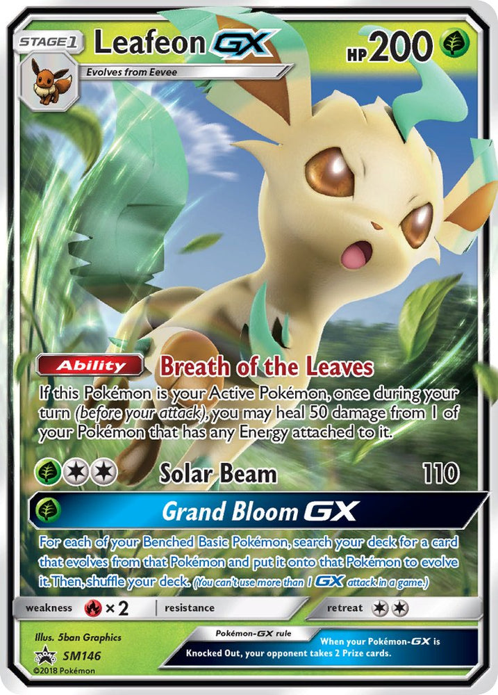 Leafeon GX (SM146) [Sun & Moon: Black Star Promos] Pokémon