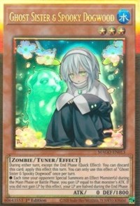 Ghost Sister & Spooky Dogwood [MAGO-EN013] Gold Rare Yu-Gi-Oh!