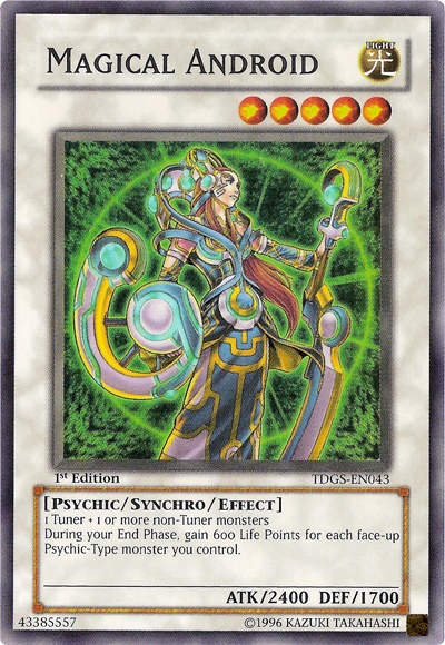 Magical Android [TDGS-EN043] Super Rare Yu-Gi-Oh!