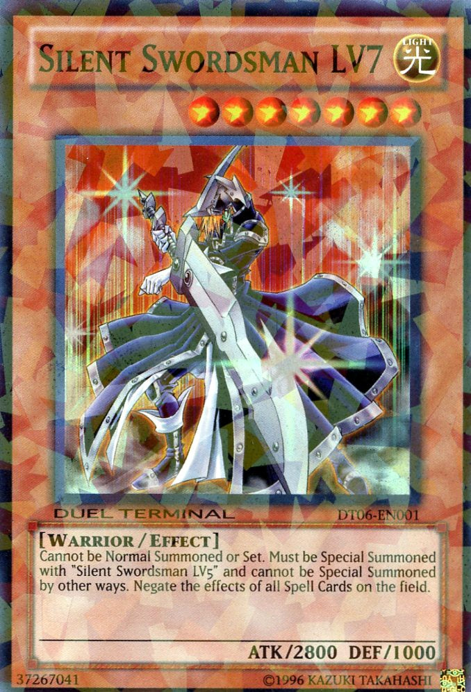 Silent Swordsman LV7 [DT06-EN001] Super Rare Yu-Gi-Oh!