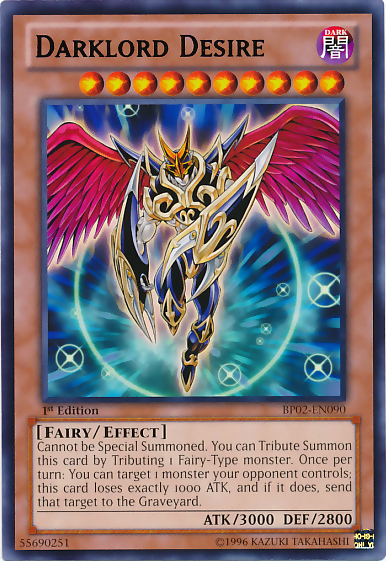 Darklord Desire [BP02-EN090] Mosaic Rare Yu-Gi-Oh!