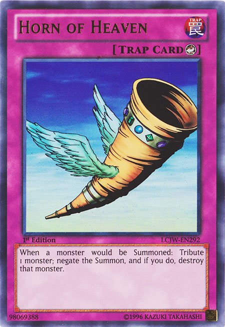Horn of Heaven [LCJW-EN292] Ultra Rare Yu-Gi-Oh!