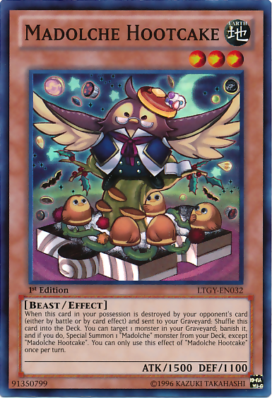 Madolche Hootcake [LTGY-EN032] Super Rare Yu-Gi-Oh!