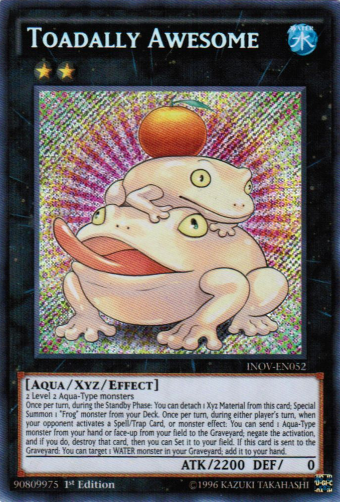 Toadally Awesome [INOV-EN052] Secret Rare Yu-Gi-Oh!