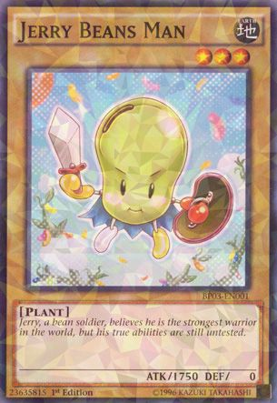 Jerry Beans Man [BP03-EN001] Shatterfoil Rare Yu-Gi-Oh!