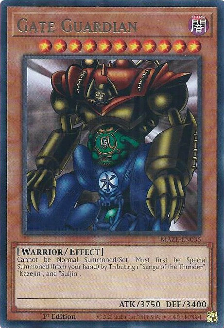 Gate Guardian [MAZE-EN035] Rare Yu-Gi-Oh!