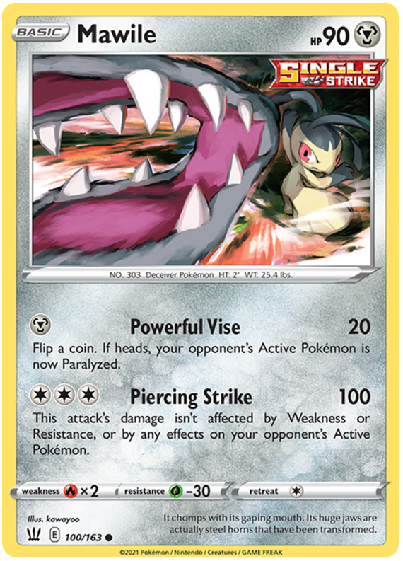 Mawile (100/163) [Sword & Shield: Battle Styles] Pokémon
