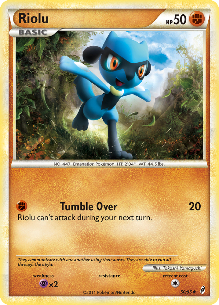 Riolu (50/95) [HeartGold & SoulSilver: Call of Legends] Pokémon