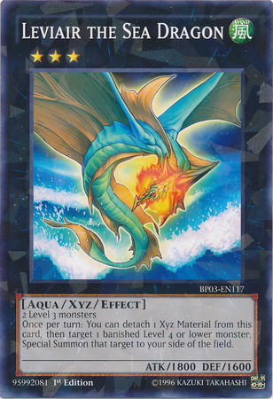 Leviair the Sea Dragon [BP03-EN117] Shatterfoil Rare Yu-Gi-Oh!