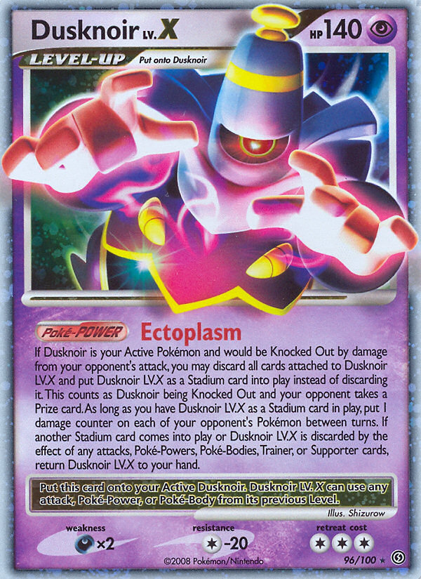 Dusknoir LV.X (96/100) [Diamond & Pearl: Stormfront] Pokémon