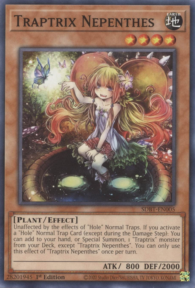 Traptrix Nepenthes [SDBT-EN005] Common Yu-Gi-Oh!