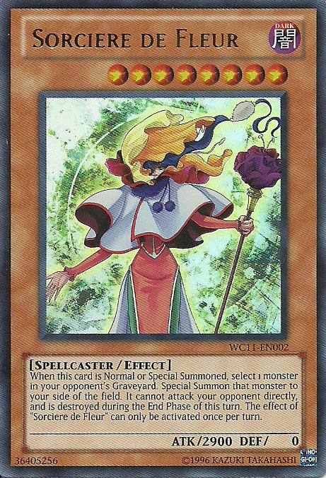 Sorciere de Fleur [WC11-EN002] Ultra Rare Yu-Gi-Oh!
