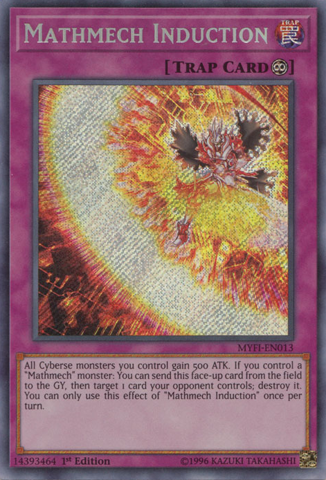 Mathmech Induction [MYFI-EN013] Secret Rare Yu-Gi-Oh!