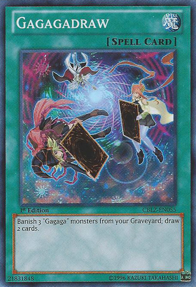 Gagagadraw [CBLZ-EN055] Super Rare Yu-Gi-Oh!