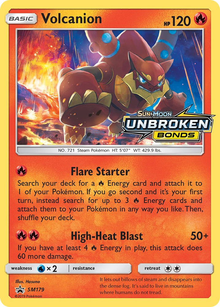Volcanion (SM179) [Sun & Moon: Black Star Promos] Pokémon